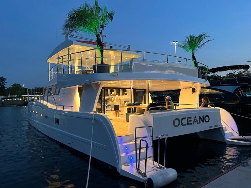 Catamarã Oceano - Deck
