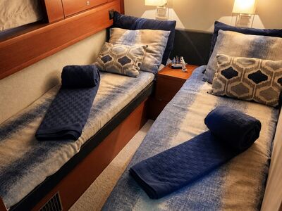 Prestige 60 - Cabine com duas camas