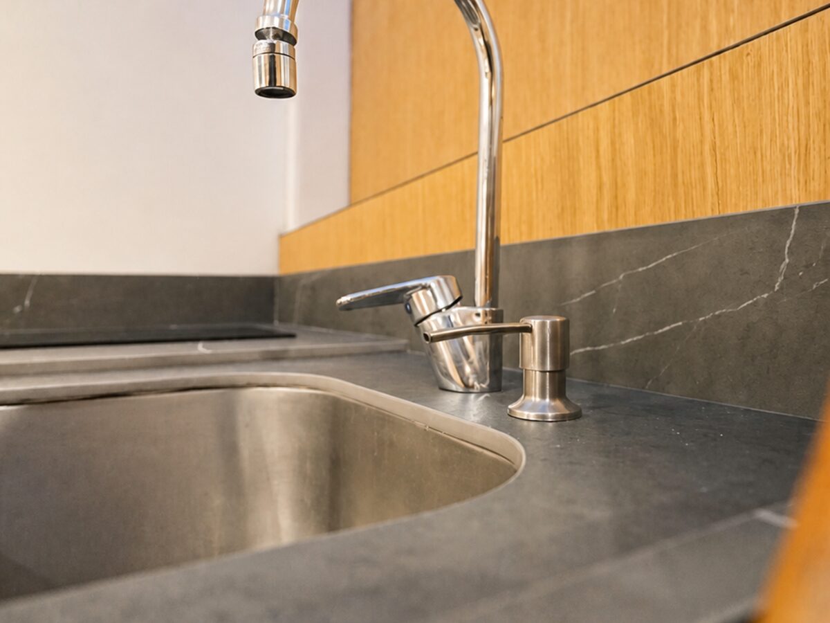 WeBoat Mares 50 - Pia da cozinha em inox