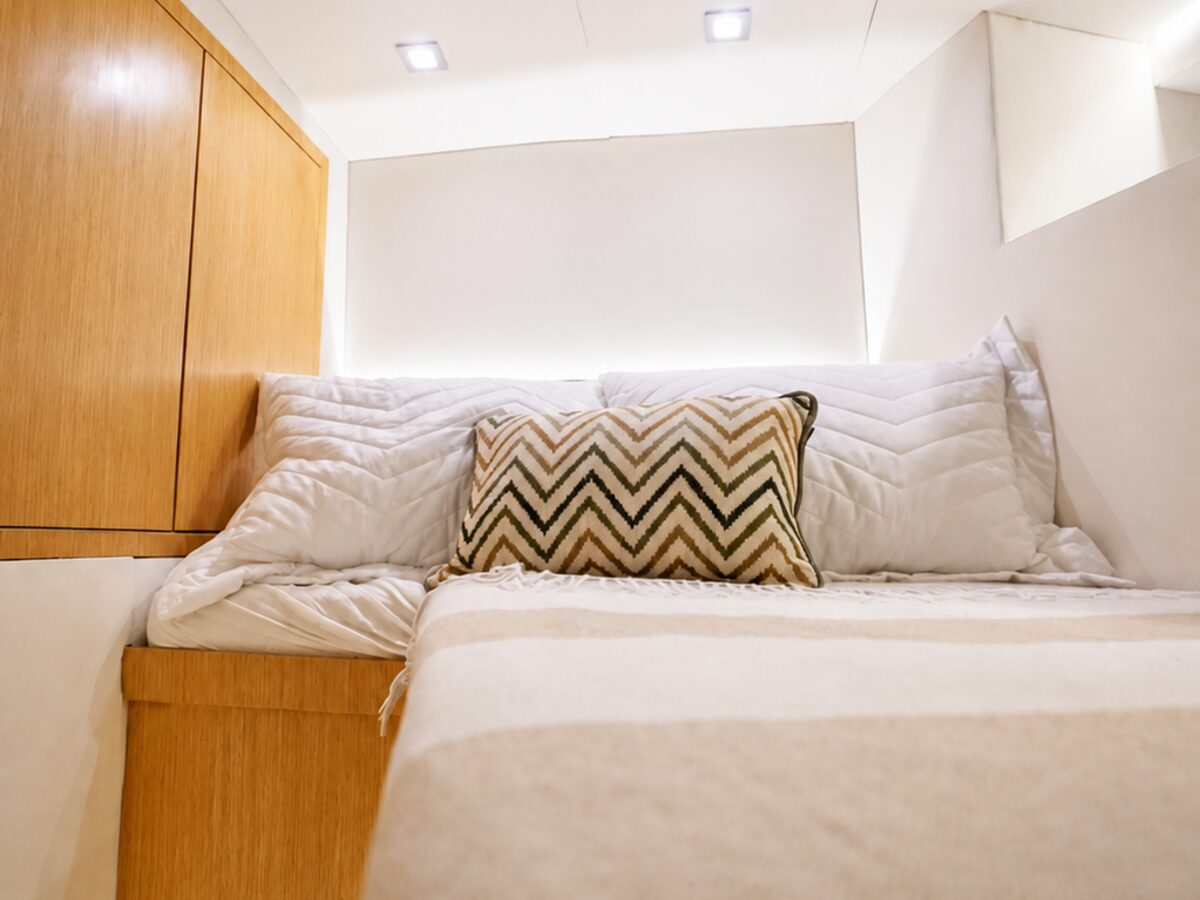 WeBoat Mares 50 - Cabine com cama de casal