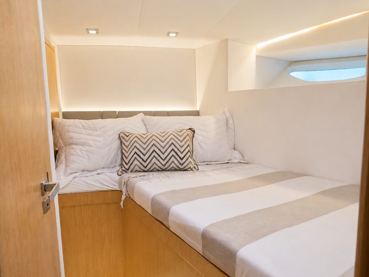WeBoat Mares 50 - Cabine com duas camas